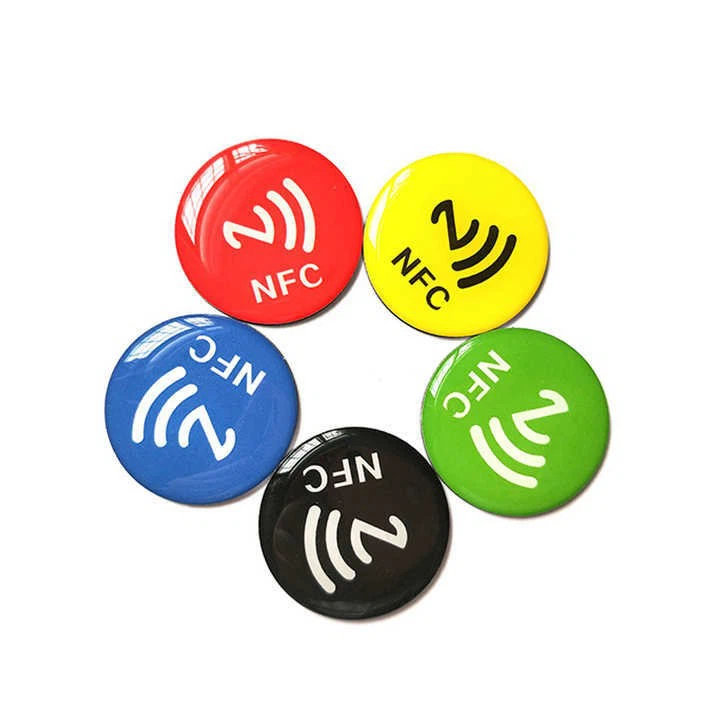 NFC Social Media Sticker Tag