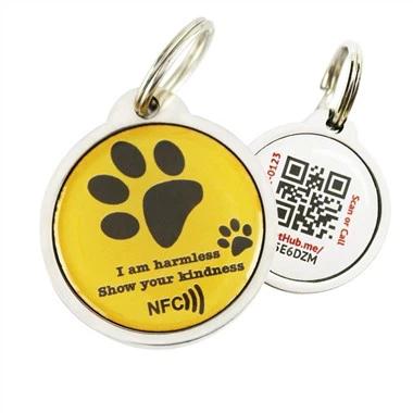 Thẻ Epoxy Dog Pet NFC ID