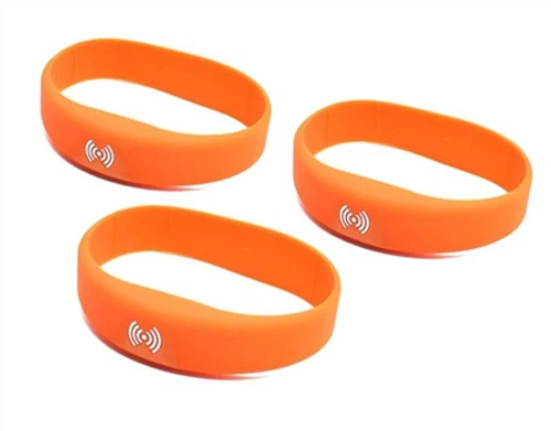 Vòng đeo tay RFID bằng silicon mềm - Thiết bị đeo thông minh thoải mái, bền v...